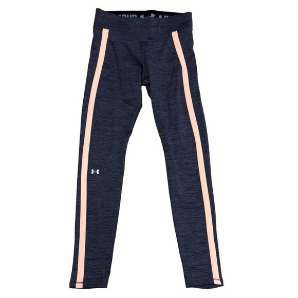 Under Armour Pants - Under Armour Gray & Light Orange Legging. Athletic Activewear